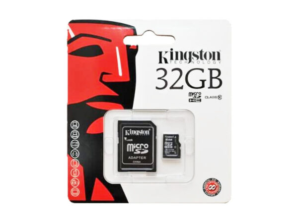 MEMORY CARD MICRO SD/TRANSFLASH 32GB KINGSTON CLASSE 10 SDCS2/32GB