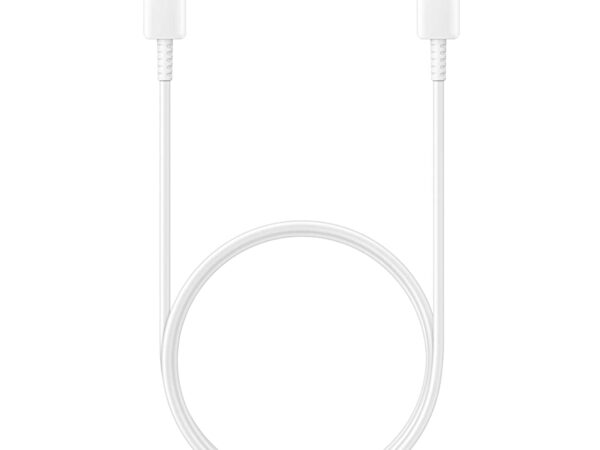 CAVO DATI/CARICA PER SMARTPHONE TYPE-C / TYPE-C SAMSUNG 3A 1M EP-DA705BWEGWW WHITE