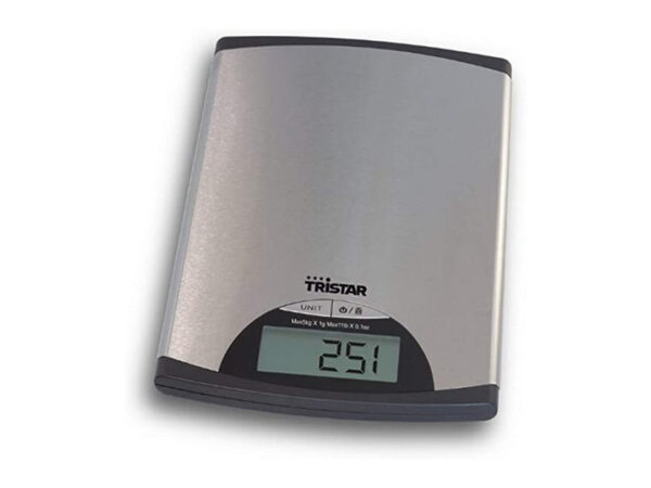 BILANCIA DA CUCINA DIGITALE 5KG TRISTAR KW-2435 ACCIAIO