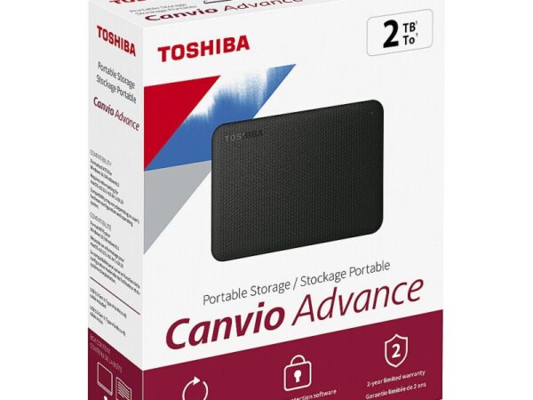 HARD DISK ESTERNO 2,5 USB 3.2 2TB TOSHIBA HDTB520EK3AA