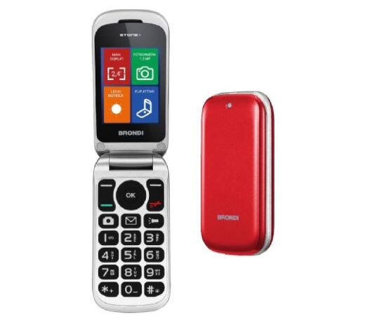 CELLULARE BRONDI STONE+ DUOS RED ITALIA