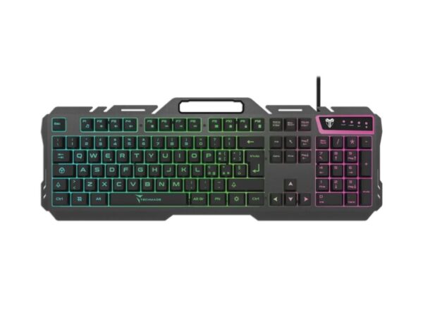 TASTIERA USB GAMING TECHMADE TM-GK023 METALLICA CON LED RGB