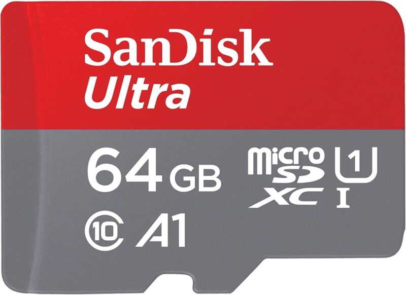 MEMORY CARD MICRO SD/TRANSFLASH 64GB SANDISK CLASSE 10 SDSQUAB-064G-GN6MA