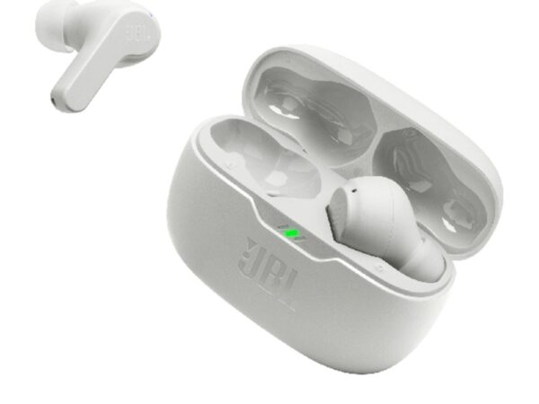 AURICOLARE BLUETOOTH JBL WAVE BEAM WHITE