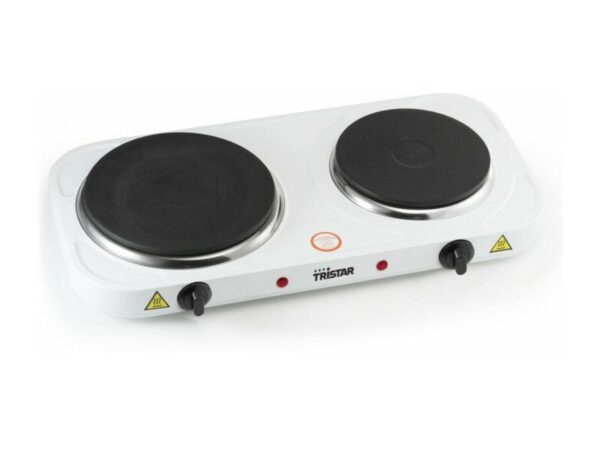 PIASTRA DA COTTURA ELETTRICA DOPPIA 2500W TRISTAR KP-6245 WHITE