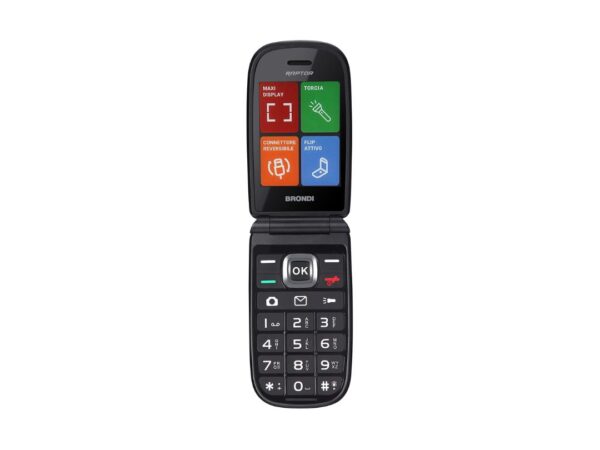 CELLULARE BRONDI RAPTOR DUOS BLACK METAL ITALIA