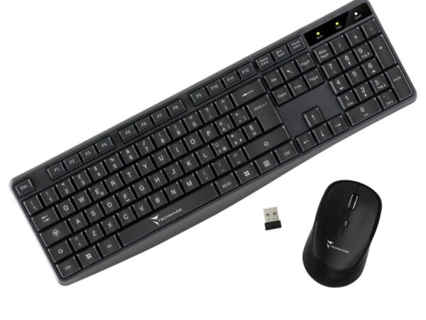 TASTIERA + MOUSE WIRELESS TECHMADE TM-KM001