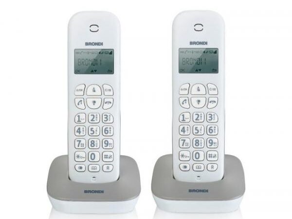 CORDLESS BRONDI GALA TWIN WHITE/GREY