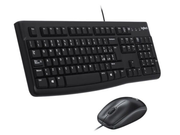 TASTIERA + MOUSE USB LOGITECH DESKTOP MK120 920-002543