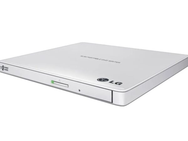 MASTERIZZATORE DVD ESTERNO DL LG SLIM GP57EW40 WHITE