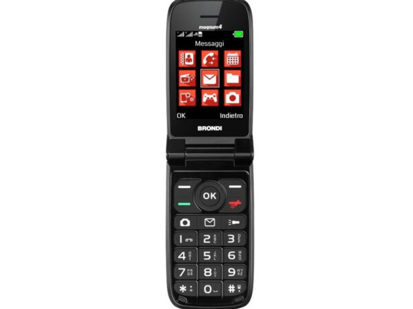 CELLULARE BRONDI MAGNUM 4 DUOS RED ITALIA