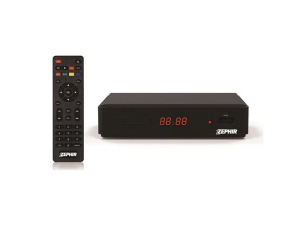DECODER DIGITALE TERRESTRE DVB-T2/HEVC ZEPHIR ZDEBT2
