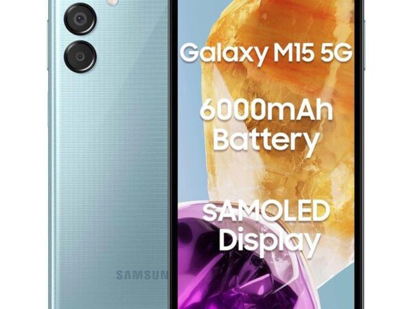 SMARTPHONE SAMSUNG M15 5G GALAXY M156 128GB DUOS LIGHT BLUE