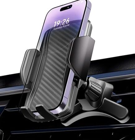 SUPPORTO PER AUTO ONYX CH-1 IN ABS 50-150MM NERO