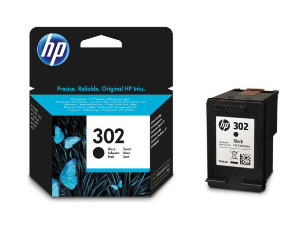 CARTUCCIA HP 302 F6U66AE NERO