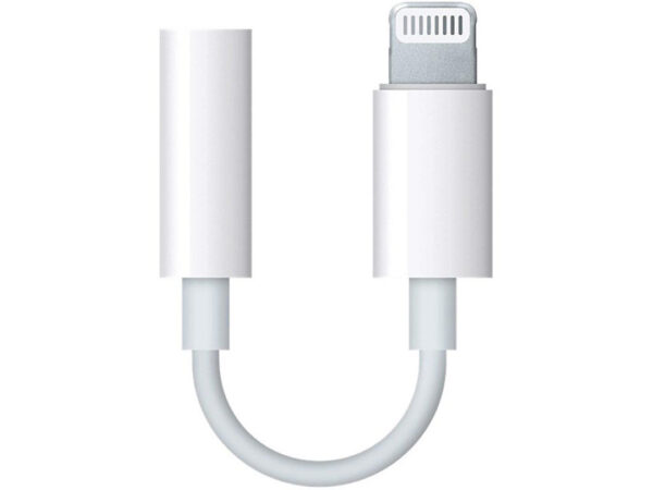 ADATTATORE DA LIGHTNING A JACK 3.5MM APPLE MMX62ZM/A WHITE