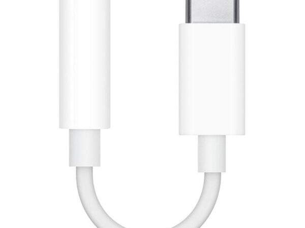 ADATTATORE DA TYPE-C A JACK 3.5MM APPLE MU7E2ZM/A WHITE