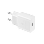 CARICABATTERIA DA RETE SAMSUNG SUPER FAST CHARGING 15W USB-C EP-T1510NWEGEU WHITE