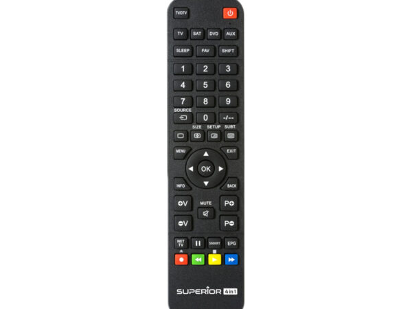 TELECOMANDO UNIVERSALE PER TV SUPERIOR LIGHT 4IN1 SUPTPB006