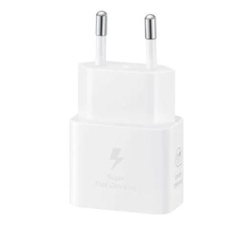 CARICABATTERIA DA RETE SAMSUNG SUPER FAST CHARGING 25W USB-C EP-T2510NWEGWW WHITE