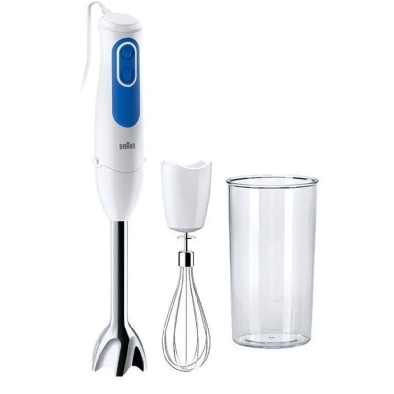 FRULLATORE AD IMMERSIONE BRAUN MQ3005 700W 0,6L BIANCO/BLU
