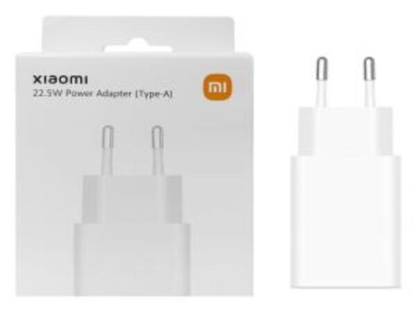 CARICABATTERIA DA RETE 22,5W XIAOMI BHR7757EU USB-A WHITE