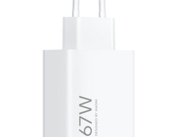 CARICABATTERIA DA RETE 67W XIAOMI USB-A BHR07SKEU WHITE