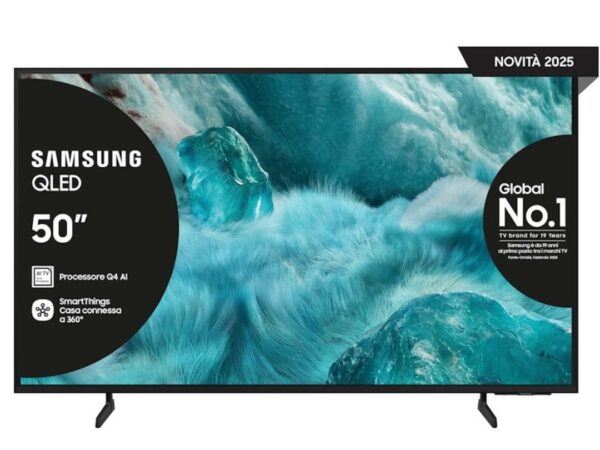 TV QLED 50" SAMSUNG QE50Q7FAAUXXH SMART TV EUROPA BLACK