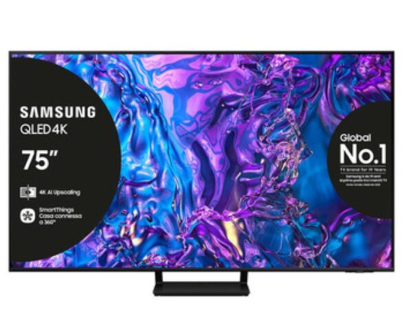 TV QLED 75" SAMSUNG QE75Q7FAAUXXH SMART TV EUROPA BLACK