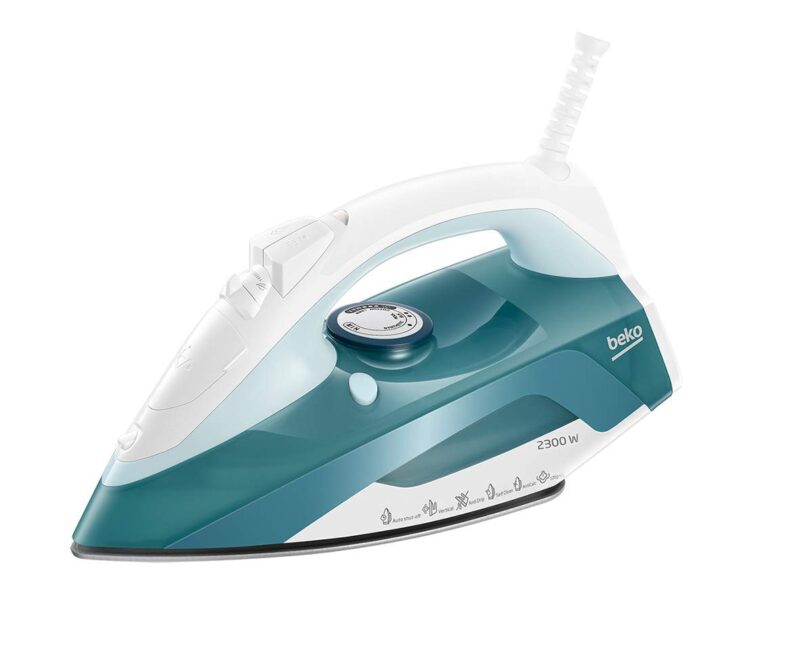FERRO DA STIRO A VAPORE 2300W BEKO SIM4123T AZZURRO/BIANCO