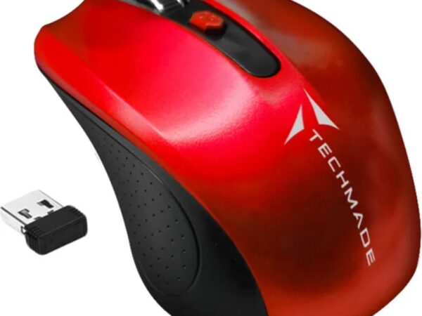 MOUSE OTTICO WIRELESS TECHMADE TM-XJ30-RED RED