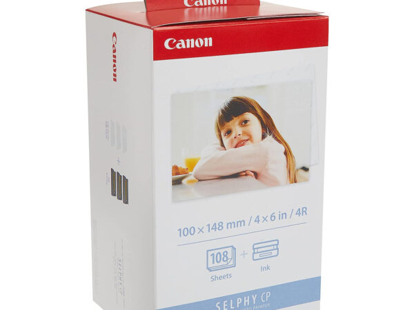 CARTA PHOTO CANON KIT + SET CARTUCCE KP-108IN 3115B001