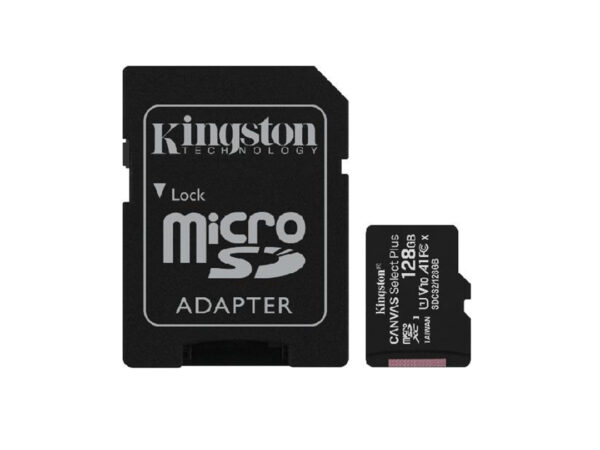 MEMORY CARD MICRO SD/TRANSFLASH 128GB KINGSTON CLASSE 10 SDCS2/128GB
