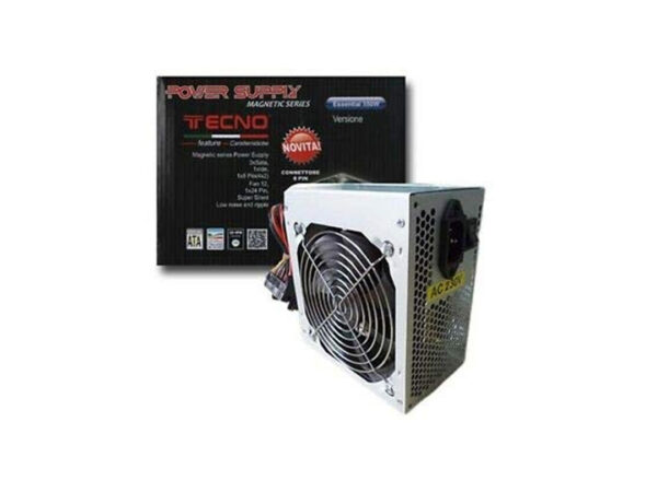 ALIMENTATORE ATX 24PIN 550W TECNO ACCESSORI BIG FUN RETAIL ESSENTIAL