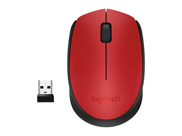 MOUSE OTTICO WIRELESS LOGITECH M171 910-004641 RED