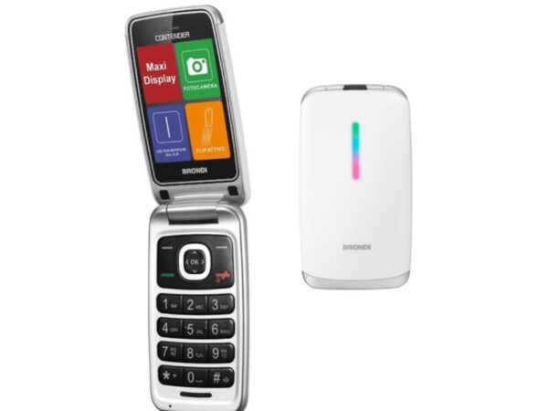CELLULARE BRONDI CONTENDER DUOS WHITE ITALIA