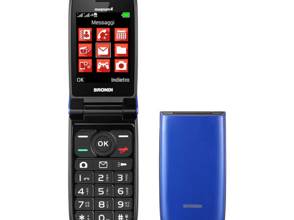 CELLULARE BRONDI MAGNUM 4 DUOS BLU / VIOLA ITALIA