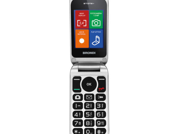 CELLULARE BRONDI STONE+ DUOS WHITE ITALIA