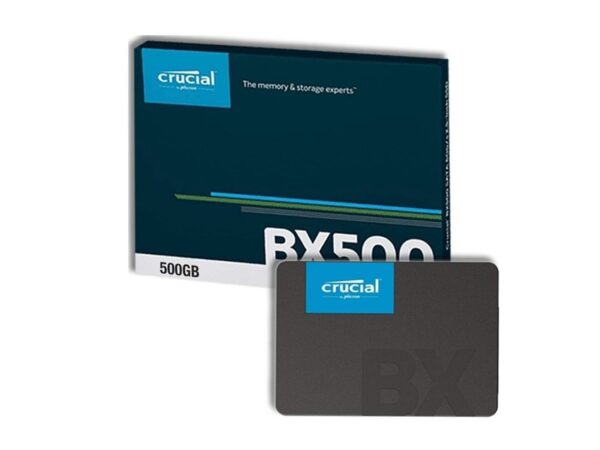 HARD DISK 2,5 SSD 500GB CRUCIAL SOLID STATE CT500BX500SSD1