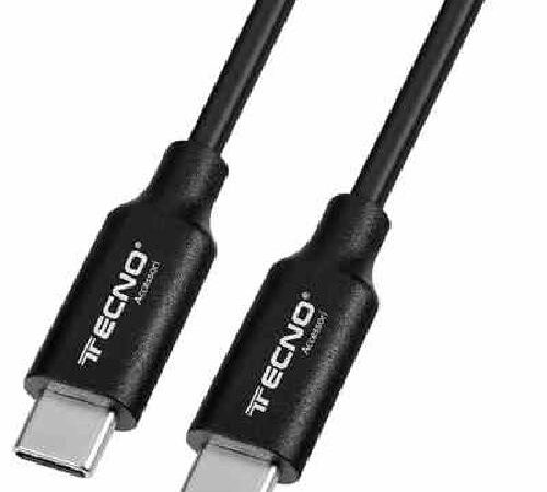 CAVO DATI/CARICA PER SMARTPHONE TYPE-C/TYPE-C 1M TECNO ACCESSORI TC-171