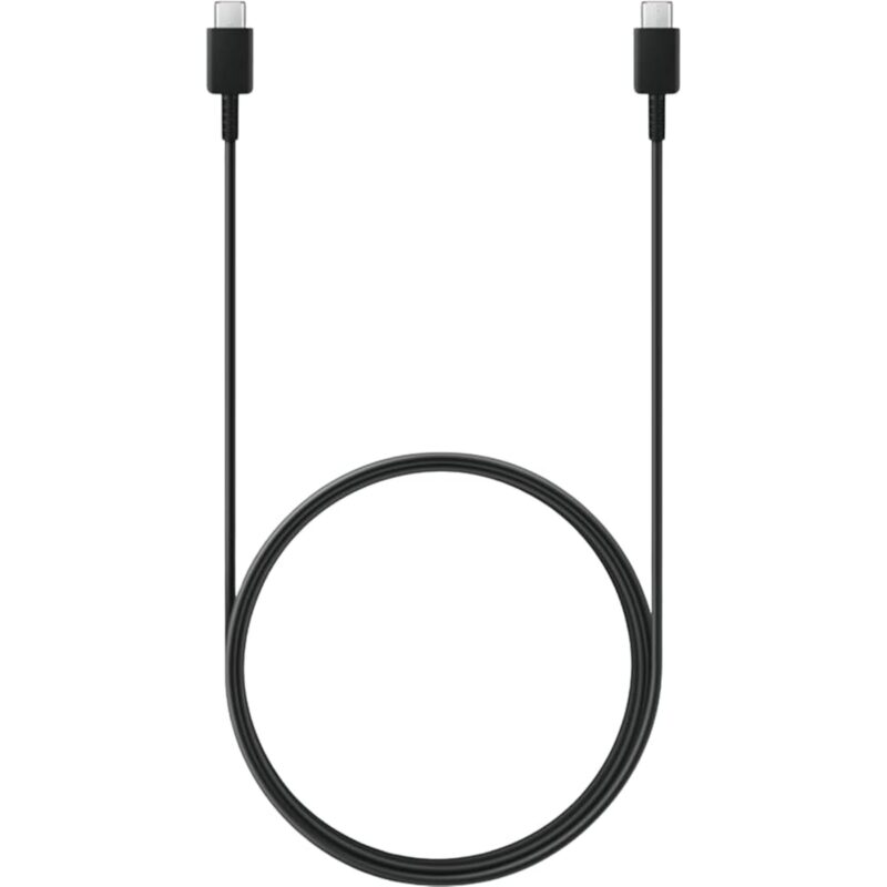 CAVO DATI/CARICA PER SMARTPHONE TYPE-C / TYPE-C SAMSUNG 5A 1,8M EP-DX510JBEGEU BLACK