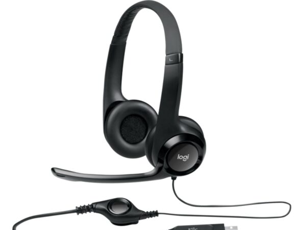 CUFFIE + MICROFONO USB LOGITECH 981-000406