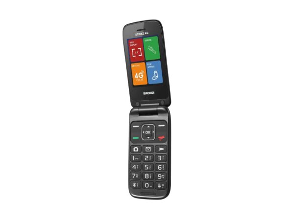 CELLULARE BRONDI STRIKE 4G DUOS DARK GREY ITALIA