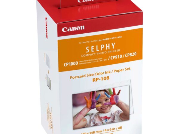 CARTA PHOTO CANON KIT + SET CARTUCCE RP-108 8568B001