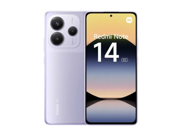 SMARTPHONE XIAOMI REDMI NOTE 14 5G 8+256GB DUOS LAVENDER PURPLE ITALIA