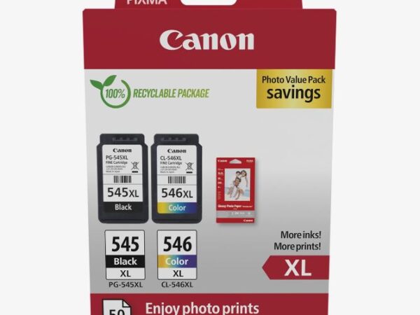 CARTUCCIA CANON MULTIPACK 8286B011 PG-545XL/CL-546XL