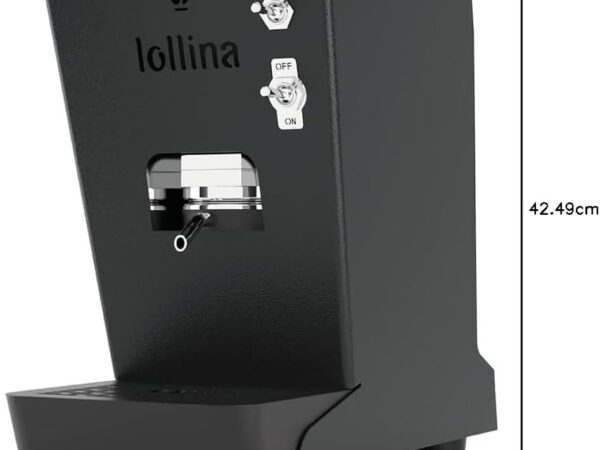 MACCHINA DA CAFFE' LOLLO CAFFE' LOLLINA BASIC NERO + BOX 40 CIALDE LOLLO MIX CLASSICA