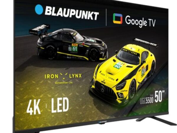 TV LED 50" BLAUPUNKT 4K 50UGC5500S SMART TV GOOGLE ITALIA BLACK