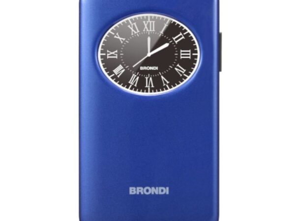 CELLULARE BRONDI WINDOW 2 DUOS BLUE METAL ITALIA