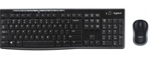 TASTIERA + MOUSE OTTICO WIRELESS LOGITECH MK270 920-004512